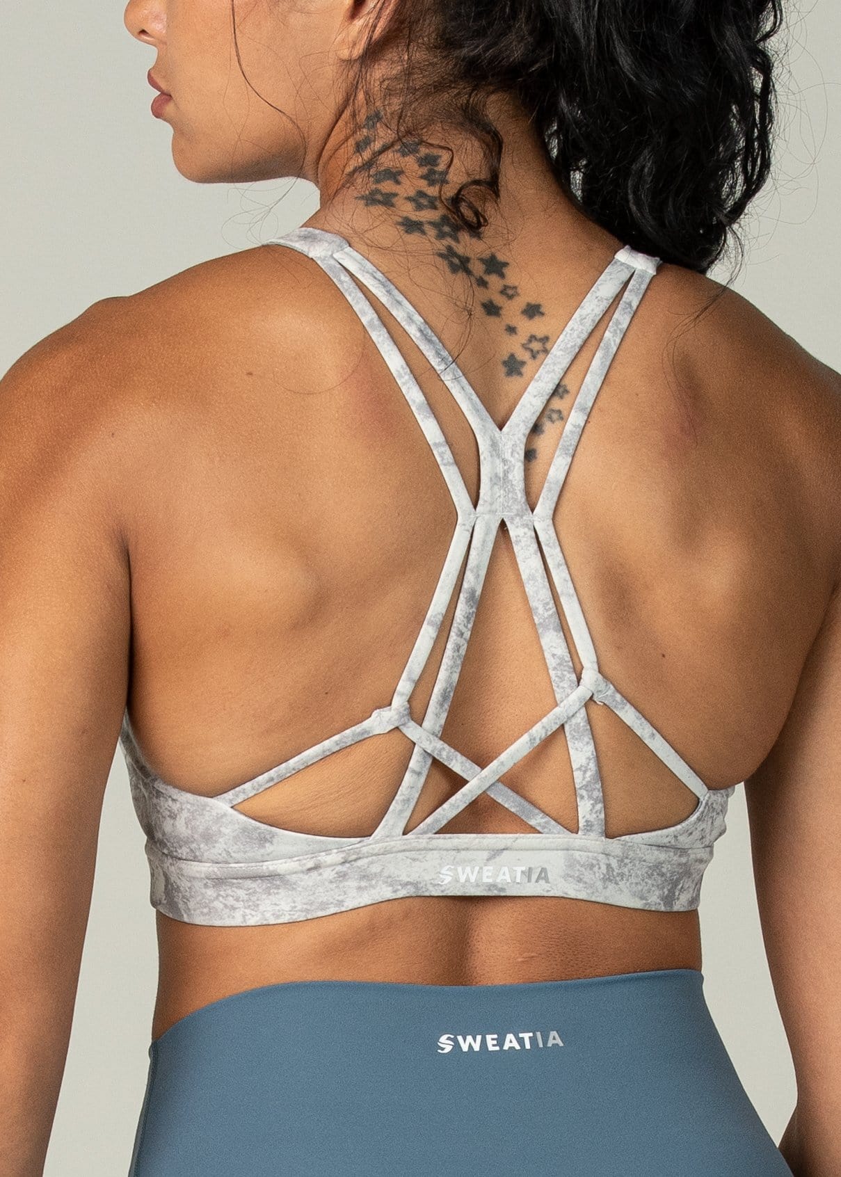 Champion Duo Dry White and Grey Sports Bra - $10 - From Carley